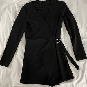 Black blazer romper